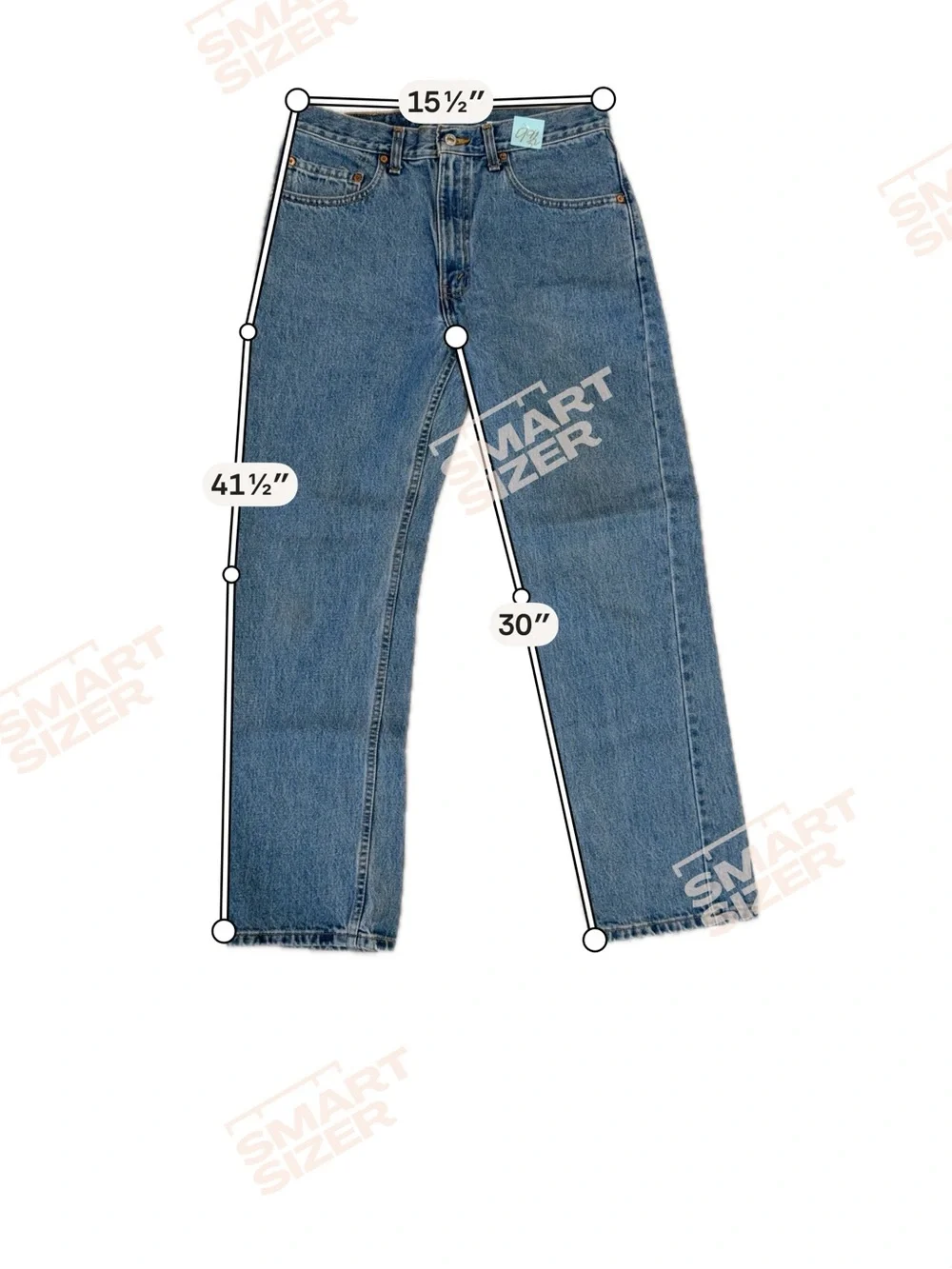 Levi's Men's Straight Jeans in Light Blue Denim